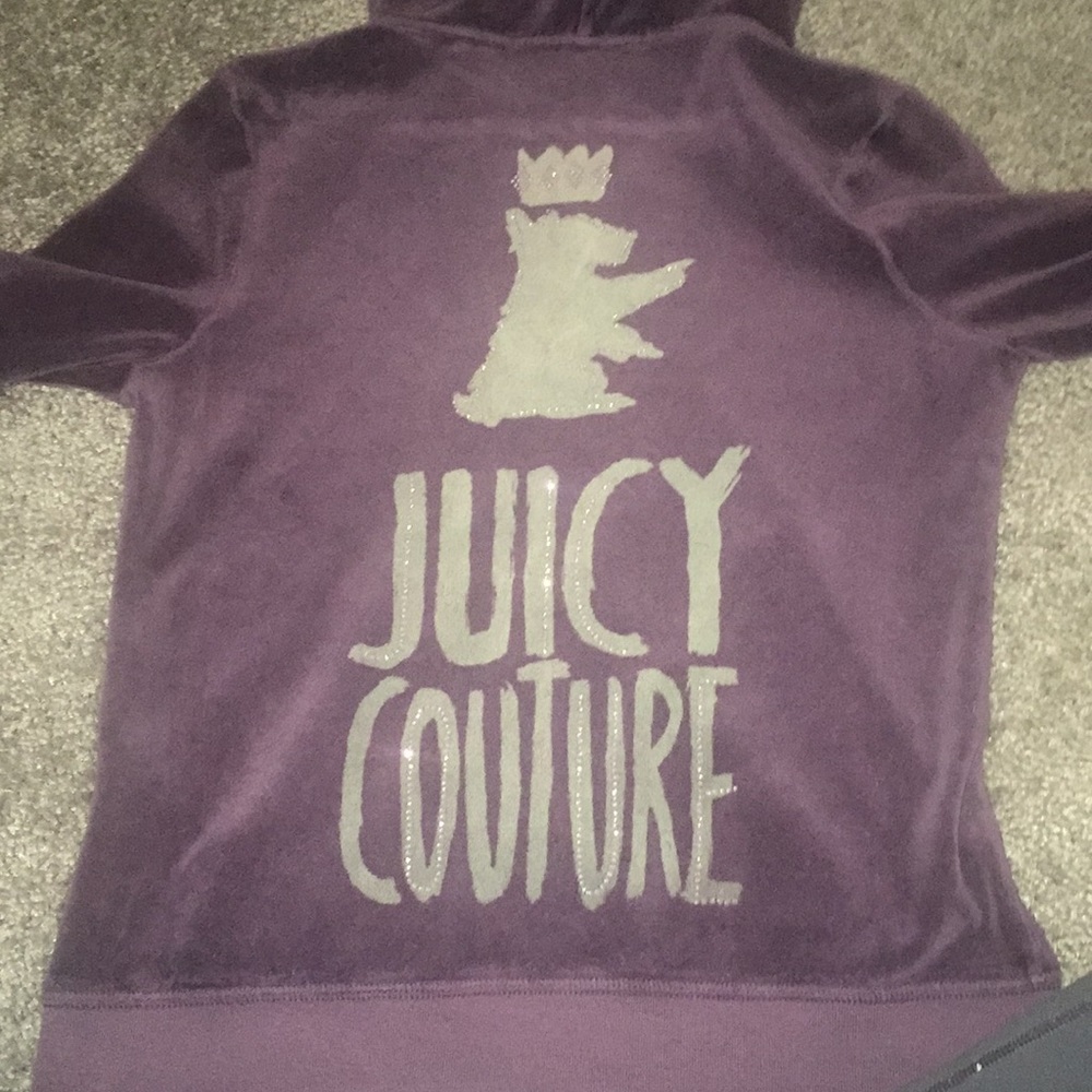 Juicy Couture Purple Hoodie